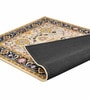 Cream Traditional Wool 5 ft x 7 ft Hand Tufted Carpet