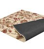Cream Traditional Wool 5 ft x 7 ft Hand Tufted Carpet