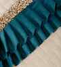 Cream Velvet Abstract 16X16 Inches Cushion Covers (Pack of 2)
