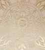Cream Velvet Abstract 16X16 Inches Cushion Covers (5Pcs)