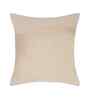 Cream Velvet Abstract 16X16 Inches Cushion Covers (5Pcs)