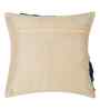 Cream Velvet Abstract 16X16 Inches Cushion Covers (Pack of 5)
