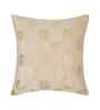 Cream Velvet Abstract 16X16 Inches Cushion Covers (Pack of 5)