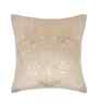 Cream Velvet Abstract 16X16 Inches Cushion Covers (5Pcs)