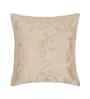 Cream Velvet Abstract 16X16 Inches Cushion Covers (Pack of 5)
