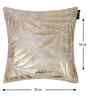 Cream Velvet Floral 16X16 Inches Cushion Covers (5Pcs)