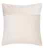 Cream Velvet Floral 16X16 Inches Cushion Covers (Pack of 5)