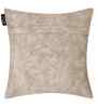 Cream Velvet Floral 16X16 Inches Cushion Covers (5Pcs)