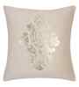 Cream Velvet Abstract 16X16 Inches Cushion Covers (5Pcs)