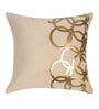 Cream Geometric Velvet 16 x 16 Inches Cushion Covers (Set of 5)
