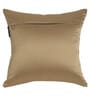 Cream Geometric Velvet 16 x 16 Inches Cushion Covers (Set of 5)
