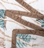 Green Wool Floral 350 GSM Premium Double bed blanket