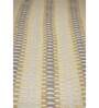 Cream Striped Wool 5 ft x 7 ft Hand Woven Carpet