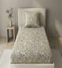Creamy Beige Merino 125 GSM Single Bedsheet With 1 Pillow Cover