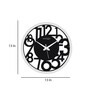 Creative 12 Inches Plastic Wall Clock