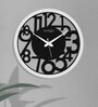 Creative 12 Inches Plastic Wall Clock