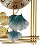 Green Metal Creative Luxury Novelty Traditional Wall Clock