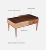 Cremona Mango Wood Coffee Table in Tubbaq Finish Cremona Mango Wood Coffee Table in Tubbaq Finish