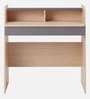 Crescendo Study Table In Light Beige And Grey Finish Crescendo Study Table In Light Beige And Grey Finish