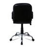 Crestino  Ergonomic  Adjustable  Chair In Black Colour