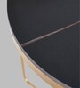 Creta Marble Nest Of Tables in Rosegold Colour