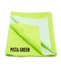 Green Colour Crib Sheet Large Waterproof Reusable Instadry Extra Absorbent Baby Dry Sheet 140X100 Cms ( Pista Green)