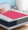 Pink Colour Crib Sheet Small Waterproof Reusable Instadry Extra Absorbent Baby Dry Sheet 50X70 Cms ( Salmon Rose)
