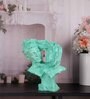 Crimson Couple Green Polyresin Showpiece