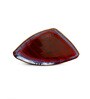 Crimson Triangular  Ceramic Appetizer Platter