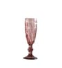 Criss Purple Stem Glass Set Of 6
