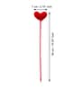 Crochet Red Heart Shaped Love Sticks Valentine Day Gift