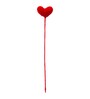 Crochet Red Heart Shaped Love Sticks Valentine Day Gift