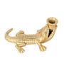 Crocodile Aluminium Candle Stand