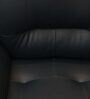 Croma Leatherette 1 Seater Sofa in Dark Blue Colour