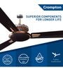 Crompton Aura Prime Antidust 1200 Mm Ceiling Fan (Onyx)