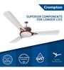 Crompton Avancer Prime 1200mm (48 inch) Decorative Ceiling Fan with Anti Dust Technology (Conch Cream)