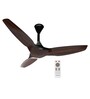 Crompton Silent Pro Enso 1225 mm (48 inch) ActivBLDC Remote Controlled Ceiling Fan (Chestnut Wood, Brown)
