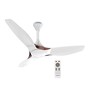Crompton Silent Pro Enso 1225 mm (48 inch) ActivBLDC Remote-controlled Ceiling Fan with Anti-Dust Technology (Mist White)