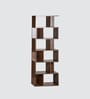 Teshio Bookshelf In Columbian Walnut Finish