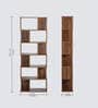 Teshio Bookshelf In Columbian Walnut Finish