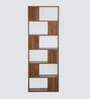 Teshio Bookshelf In Columbian Walnut Finish