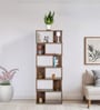 Teshio Bookshelf In Columbian Walnut Finish