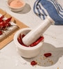 Crushini Marble Mortar & Pestle Set
