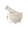 Crushini Marble Mortar & Pestle Set