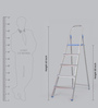 5 Steps 5.4 Ft Aluminium Step Ladder