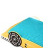 Cruz Racing Car Bed in Yellow Colour