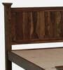 Cartagena Sheesham Wood Single Bed In Scratch Resistant Provincial Teak Finish