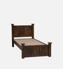 Cartagena Sheesham Wood Single Bed In Scratch Resistant Provincial Teak Finish