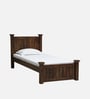 Cartagena Sheesham Wood Single Bed In Scratch Resistant Provincial Teak Finish