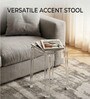 Crystal  Acrylic Finish  End Table (Set of 6)